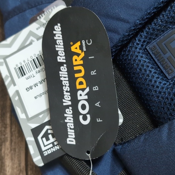 NWT Cannae The Sarcina Medius Cordura Backpack In Blue - Picture 8 of 14